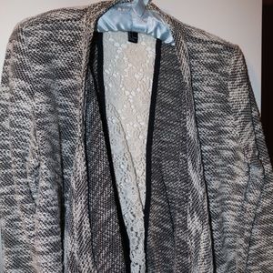 Grey cardigan